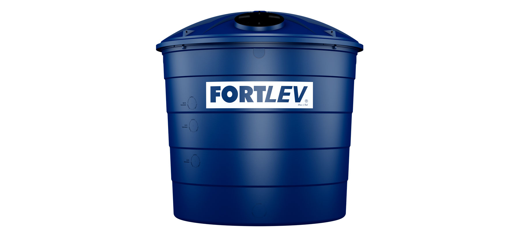 Caixa d'Água de Polietileno 15.000L - Fortlev
