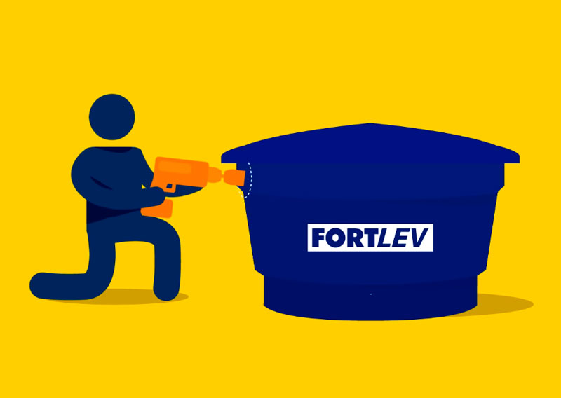 Caixa D água Baixa Fortlev Para Telhado Baixo Preço Video Dicas De Instalacao Da Caixa D Agua Fortlev