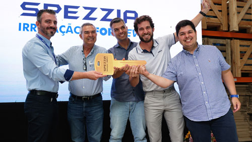 Evento marca a transição oficial na gestão da Spezzia